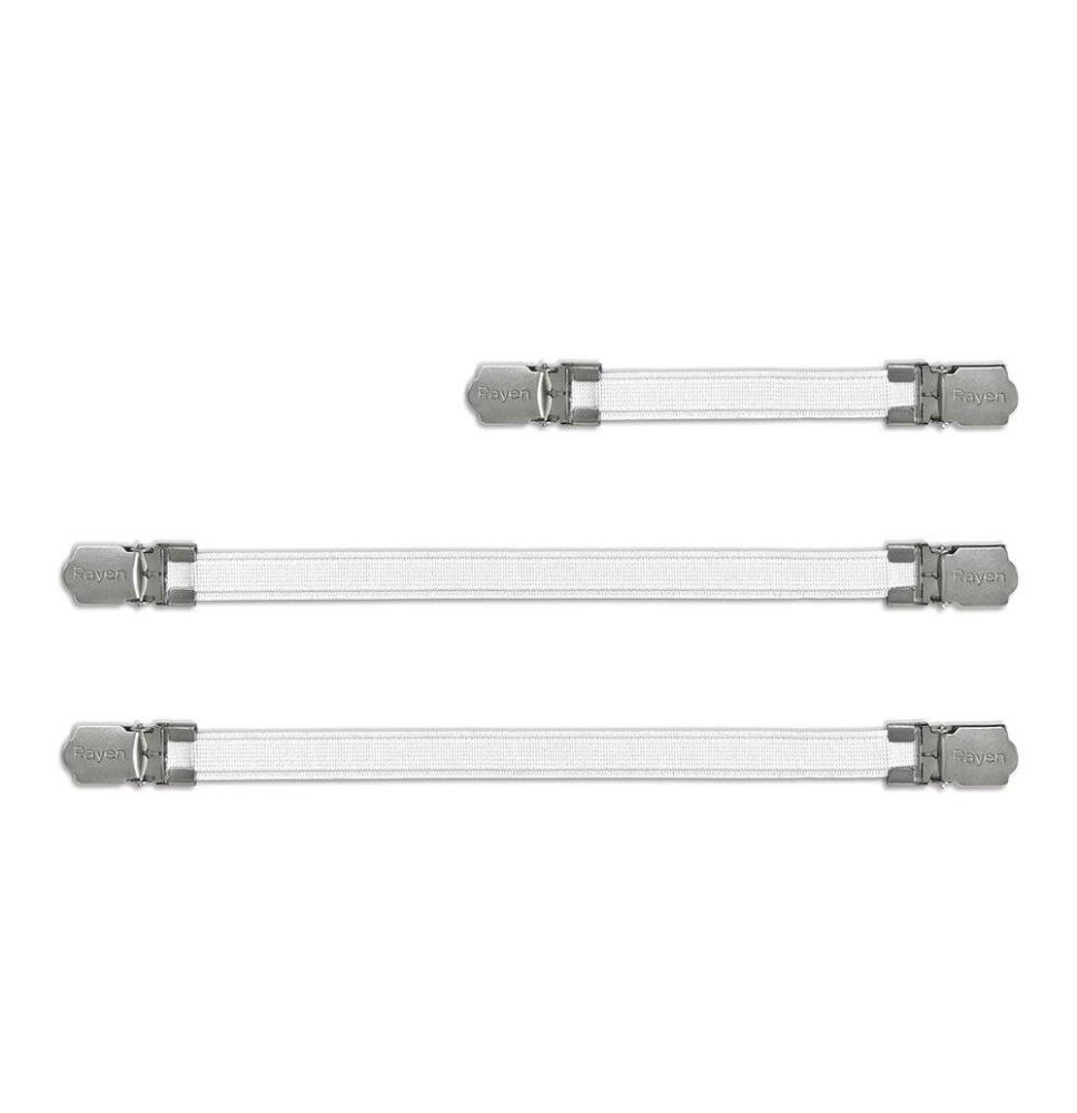 Tensores para funda de planchar, color blanco Tensores para funda de planchar, color blanco