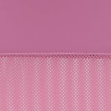Silla de Oficina Ergonómica con Respaldo en PU Rosa y Tejido 3D Rosa, Reposacabezas Ajustable - Medidas 57,5x54x104-114 cm